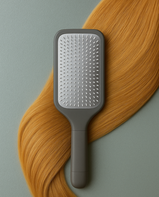 Self-Cleaning Scalp Brush